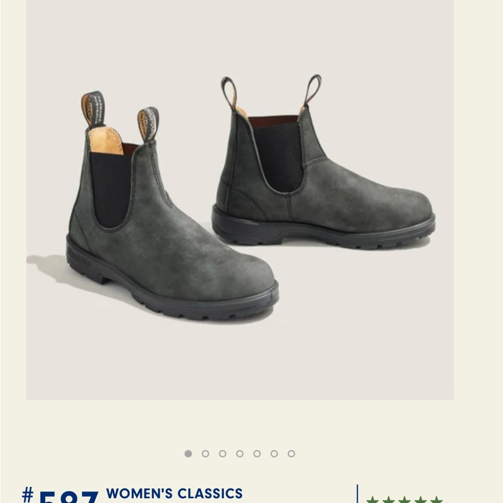 Blundstone Women's Classic Chelsea Boots - rustic black